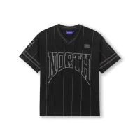 Oversize Black Jersey T-Shirt NORTH