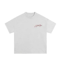 Oversize Grey Graphic T-Shirt Signature