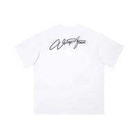 Oversize White Graphic T-Shirt Signature