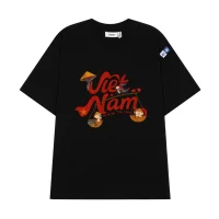 Oversize Black Graphic T-Shirt Viet Nam