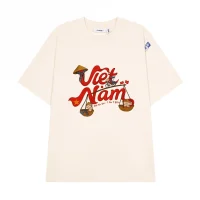 Oversize Beige Graphic T-Shirt Viet Nam